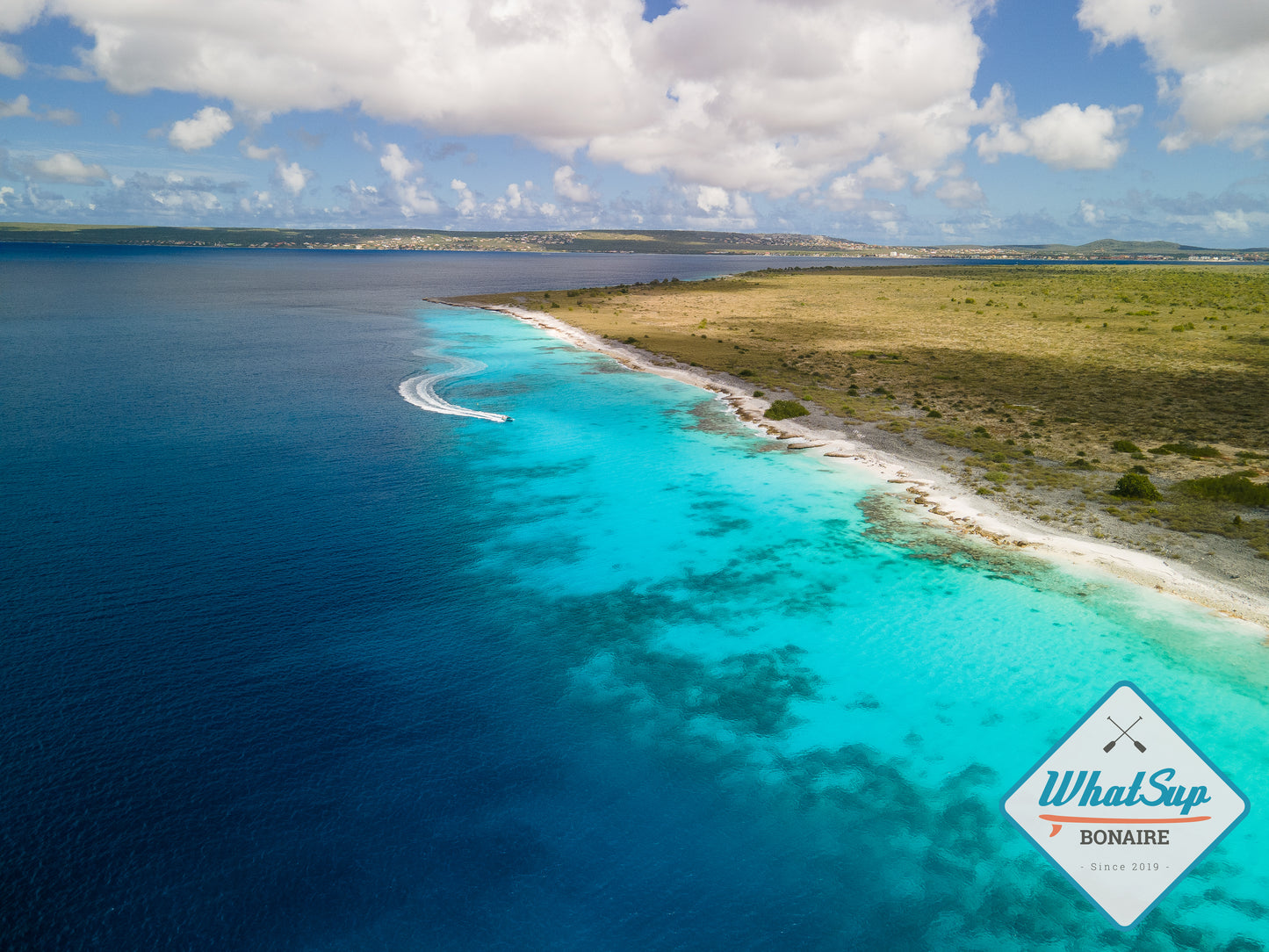 Speedboot met watersport activiteiten (Bonaire)