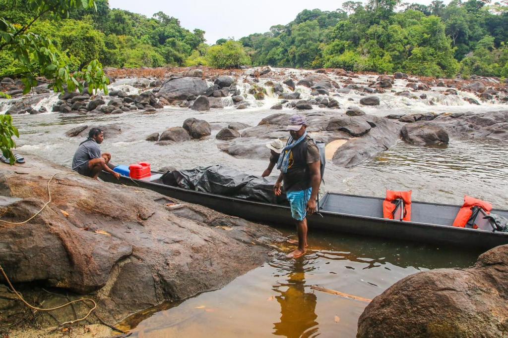 6 Dagen Gran Rio Sintiadam Expeditie (Suriname)