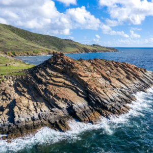 Excursión a pie por la costa de Bahía Guana (San Martín)