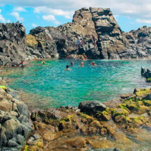 Safari en todoterreno a piscina natural y cuevas (Aruba)