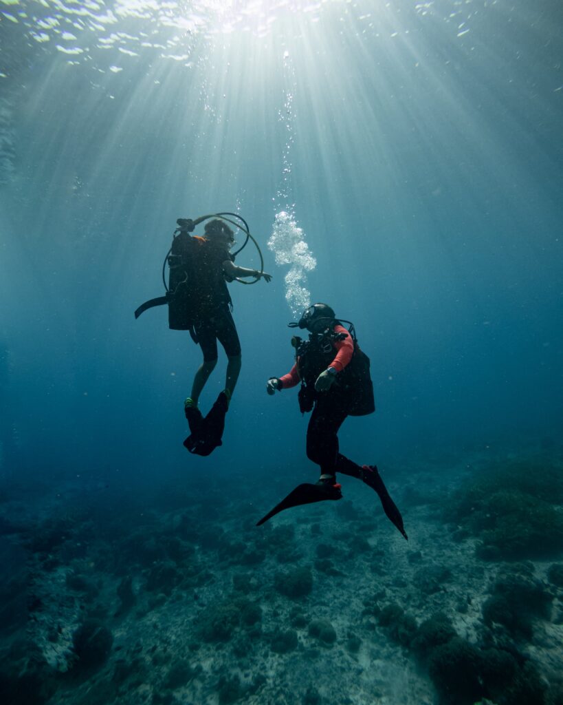 Eén Duik fotoshoot (Bonaire)