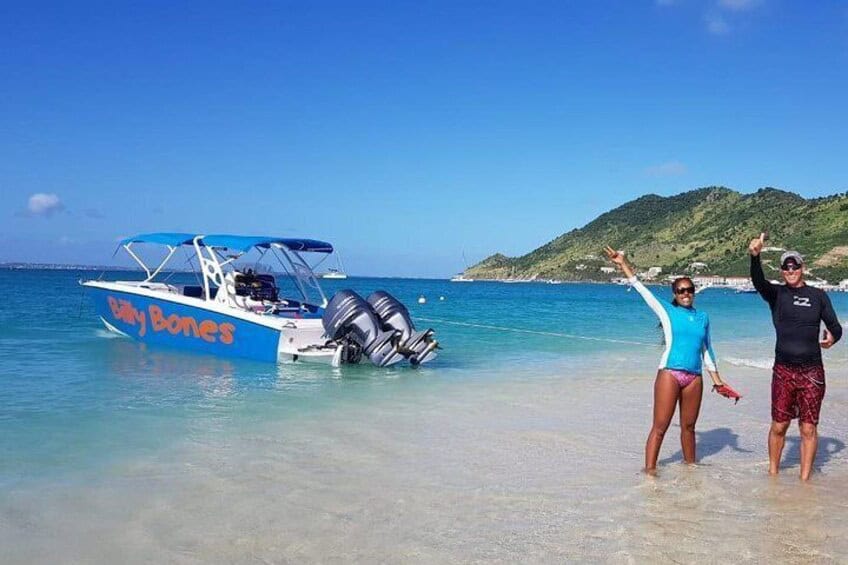Billy Bones Exclusieve Privéboottocht Rondom St. Maarten (Sint Maarten)