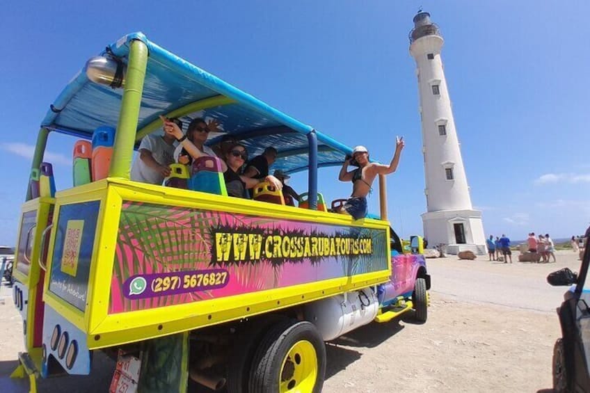 Volledige Eiland Safari en Baby Beach Tour (Aruba)