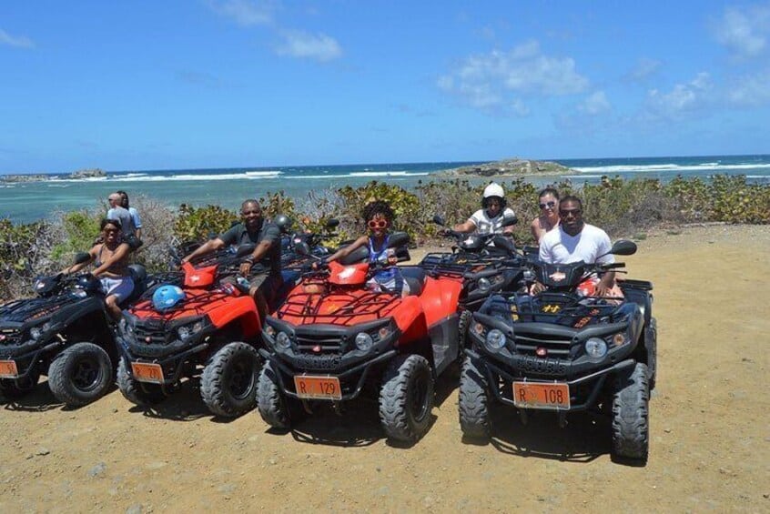 Halve Dag ATV Avontuur met Gids en Ophaalservice (Sint Maarten)