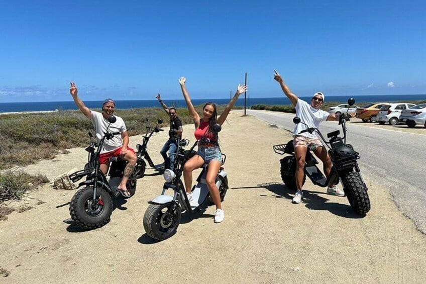 Elektrische Scooter Eilanden Tour (Aruba)