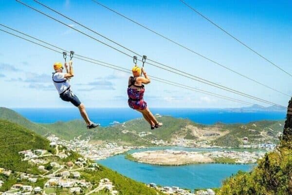 Zip Line & Schoonervaart (Sint Maarten)