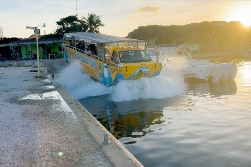 Sprankelende Leguaantocht in Curaçao (Curaçao)
