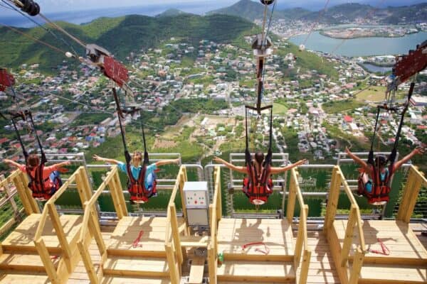 Aventura en tirolesa: Sentry Hill y Flying Dutchman (Sint Maarten) - Imagen 4