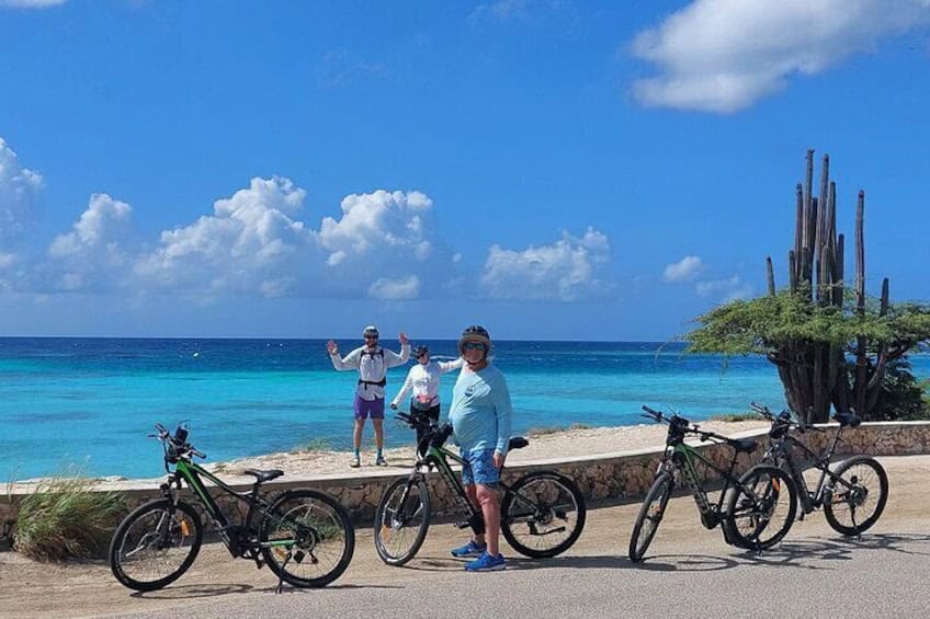 La laguna española - Molinos de oro y patrimonio natural Recorrido en bicicleta eléctrica (Aruba)
