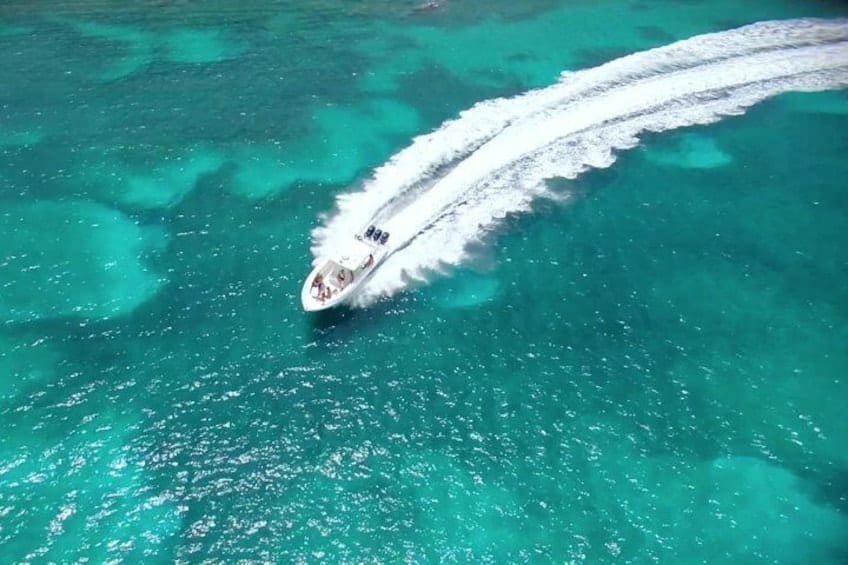 Snorkeltour met Speedboot naar de Eilanden Pinel & Tintamarre voor Cruiseship Gasten (Sint Maarten)
