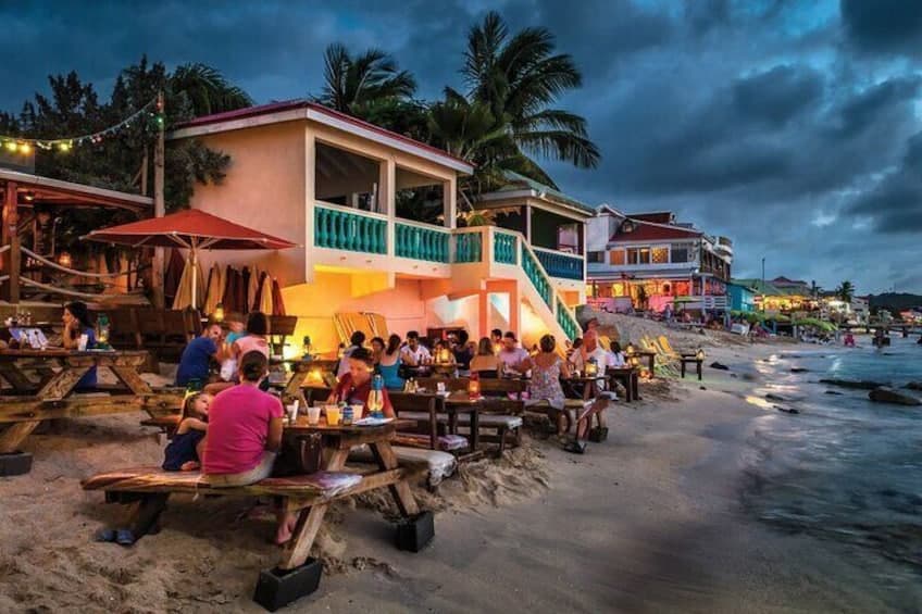 Vermijd de drukte op het strand van Grandcase (Sint Maarten)