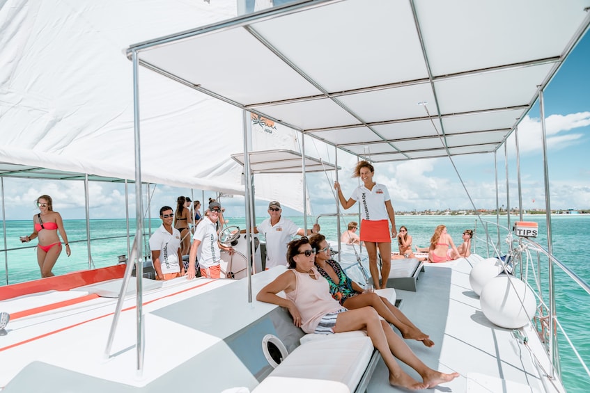Catamaran Middag Genot: Lunch & Snorkelen (Aruba)
