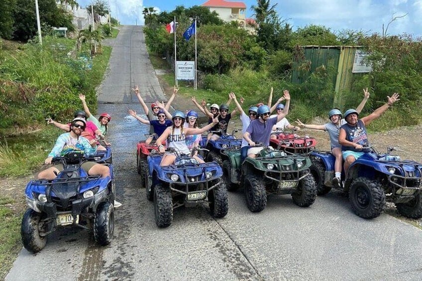 4-Uurs ATV/QUAD Tour op Sint Maarten (Sint Maarten)