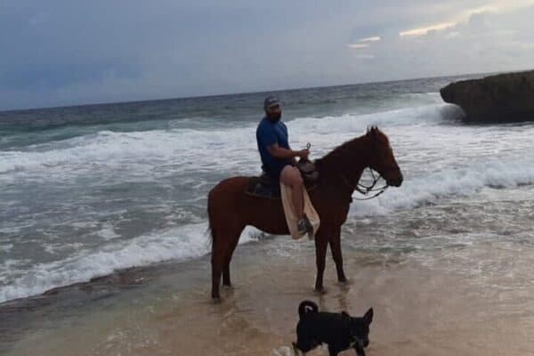 Paardrijden 2 uur: Zonsondergang, Rotsformaties en Strandtocht (Aruba) - Afbeelding 4