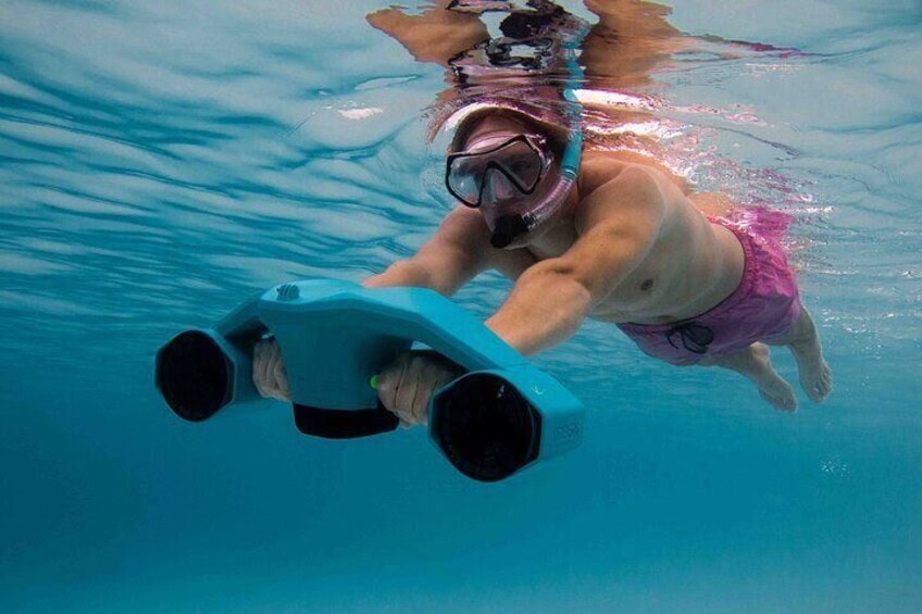 E-Snorkeltocht op Bonaire met gemakkelijke Sea Scooters (Bonaire)
