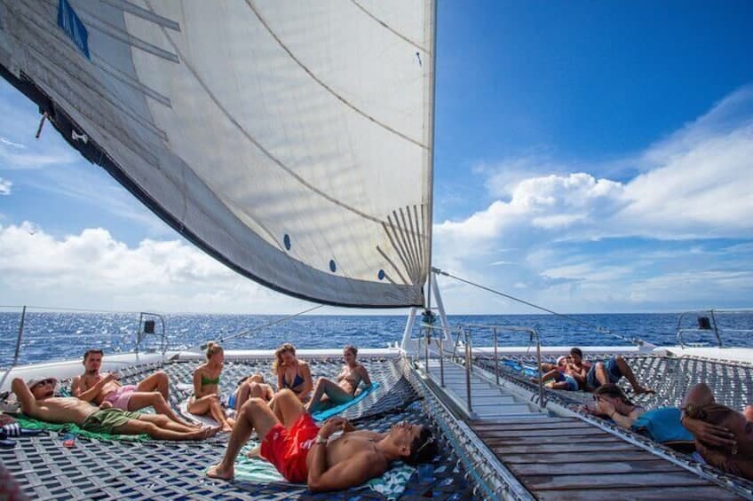Klein Curacao Zonnen onder Bord met Open Bar en BBQ (Curaçao)