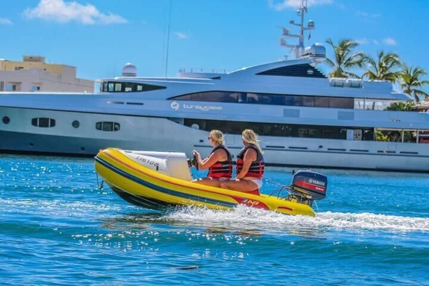 Mini-Speedboot 3 Uur Snorkelavontuur (Sint Maarten)