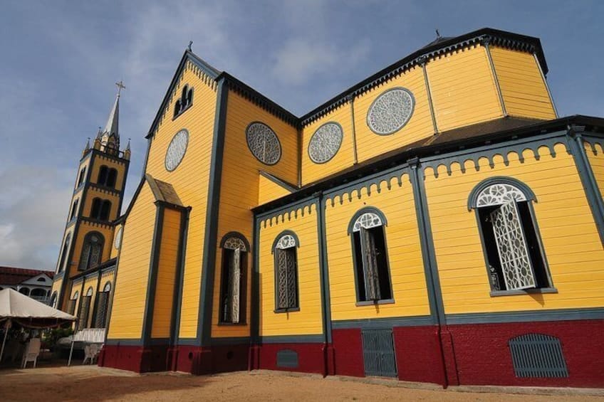 Wandeltocht door het centrum van Paramaribo (Suriname)