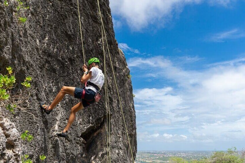 Halfdaagse Klimtocht op de Tafelberg (Curaçao)