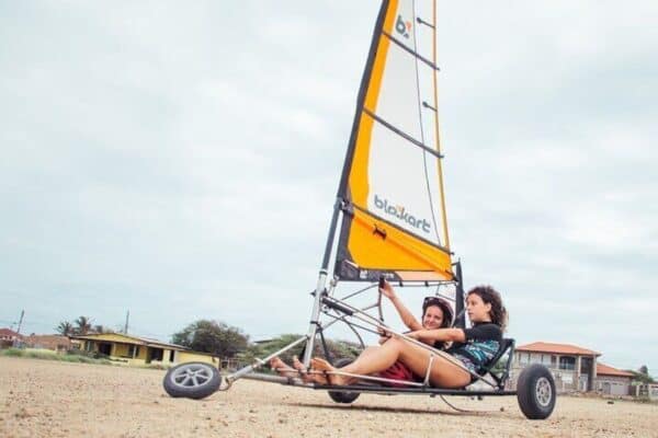 Blokarting op Rotsachtig Terrein (Aruba)