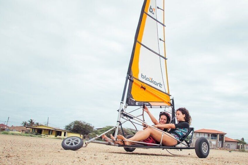 Blokarting op Rotsachtig Terrein (Aruba)