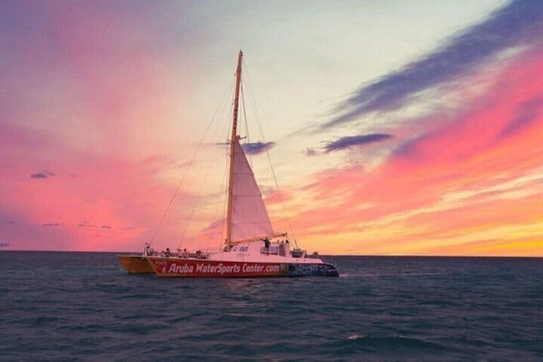 Sunset Sailing Tour - The Arusun Catamaran (Aruba)