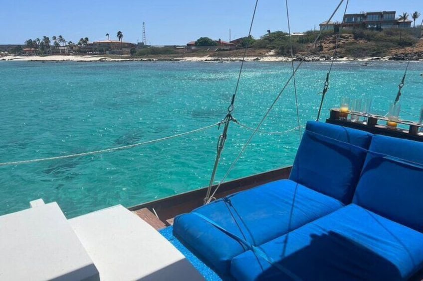 Volwassenen Only: Kleine Groep Snorkel Sunset Cruise (Aruba)