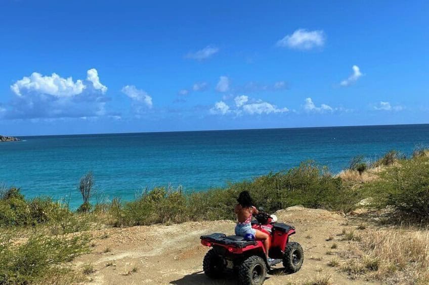 Ontdek St. Maarten: Begeleide ATV Tour voor Cruisepassagiers (Sint Maarten)