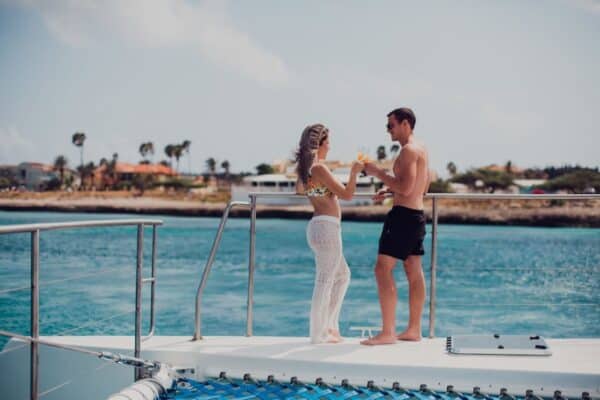 Brunch con champán y safari acuático - Tour en catamarán de lujo (Aruba) - Imagen 4