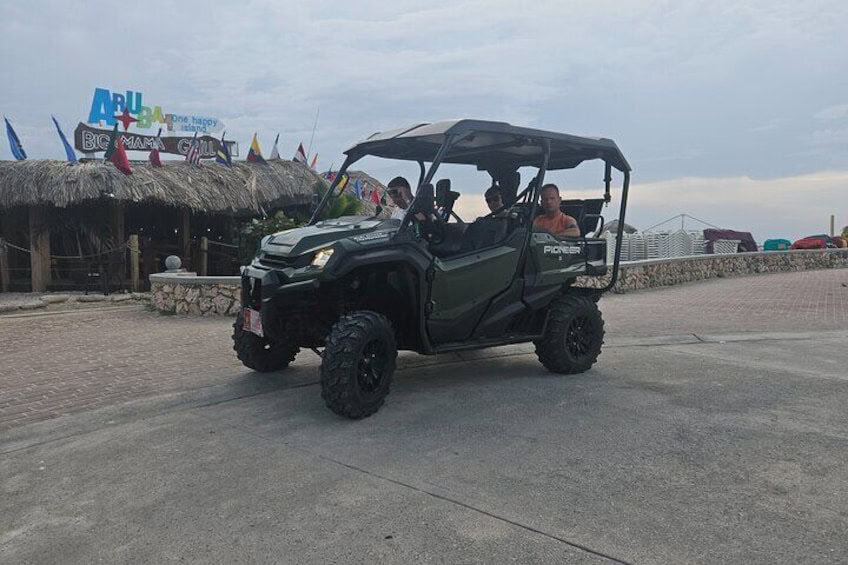 4-zits UTV Tocht van 4 uur - Ochtend of Middag (Aruba)