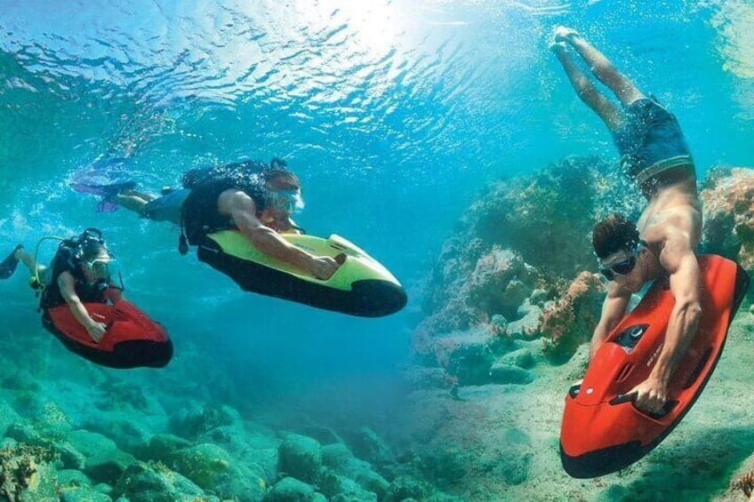 Scheepswrak Seabob Tour (Aruba)