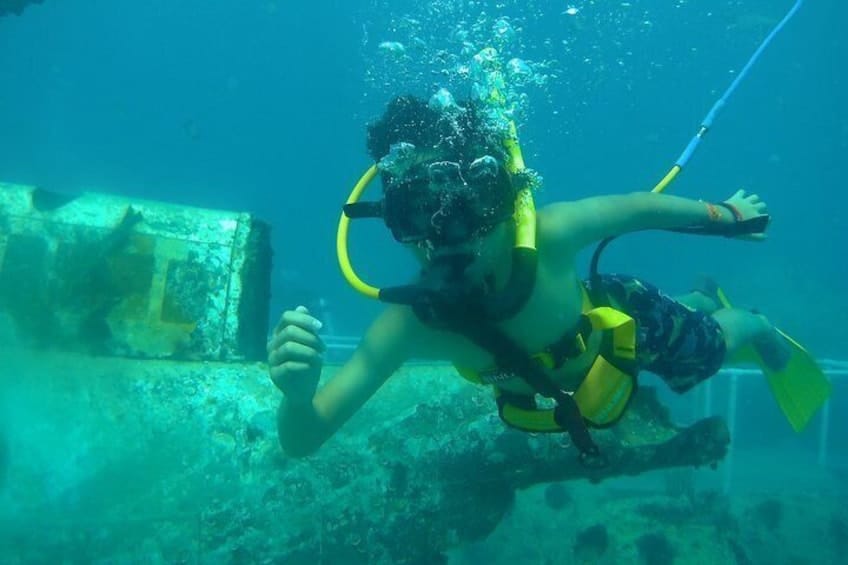Avontuurlijke SNUBA in St. Maarten (Sint Maarten)