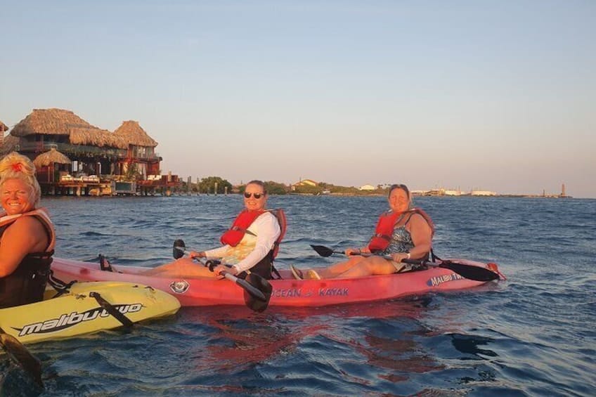 Kajaktour naar Seaglass Eiland (Aruba)