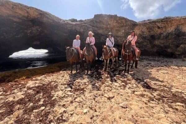 2 Hours Horseback Riding to the Little Natural Bridge (Aruba) - Image 2