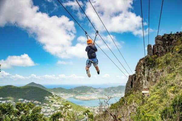 Aventura en tirolesa: Sentry Hill y Flying Dutchman (Sint Maarten) - Imagen 5
