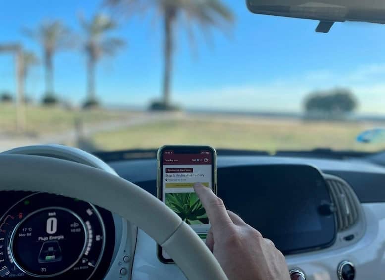 Happy Island Road Trip Route via App (Aruba)