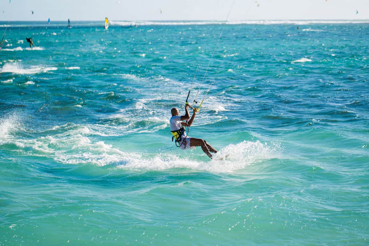 kitesurfen op Bonaire