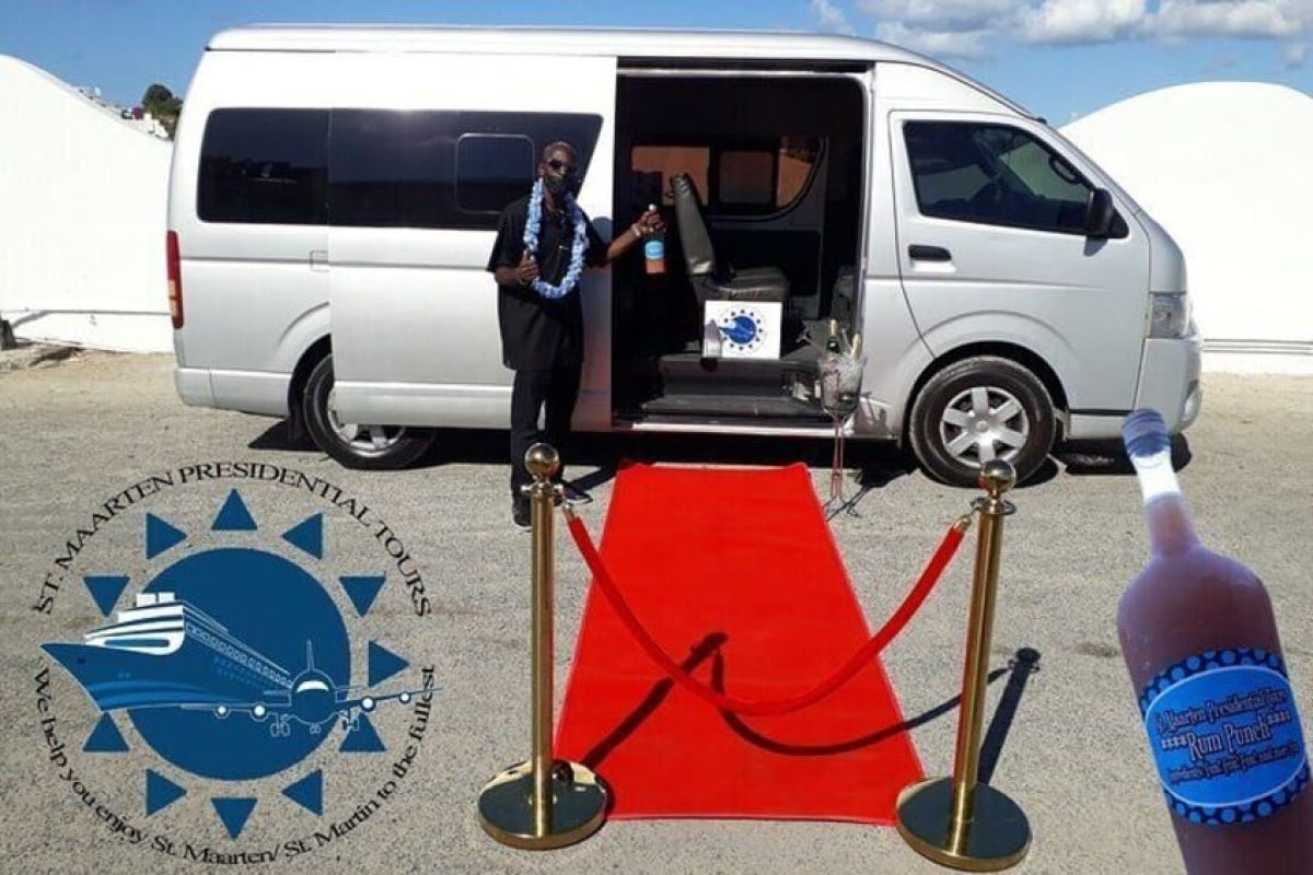 Winkelen en Strandtour (Sint Maarten)